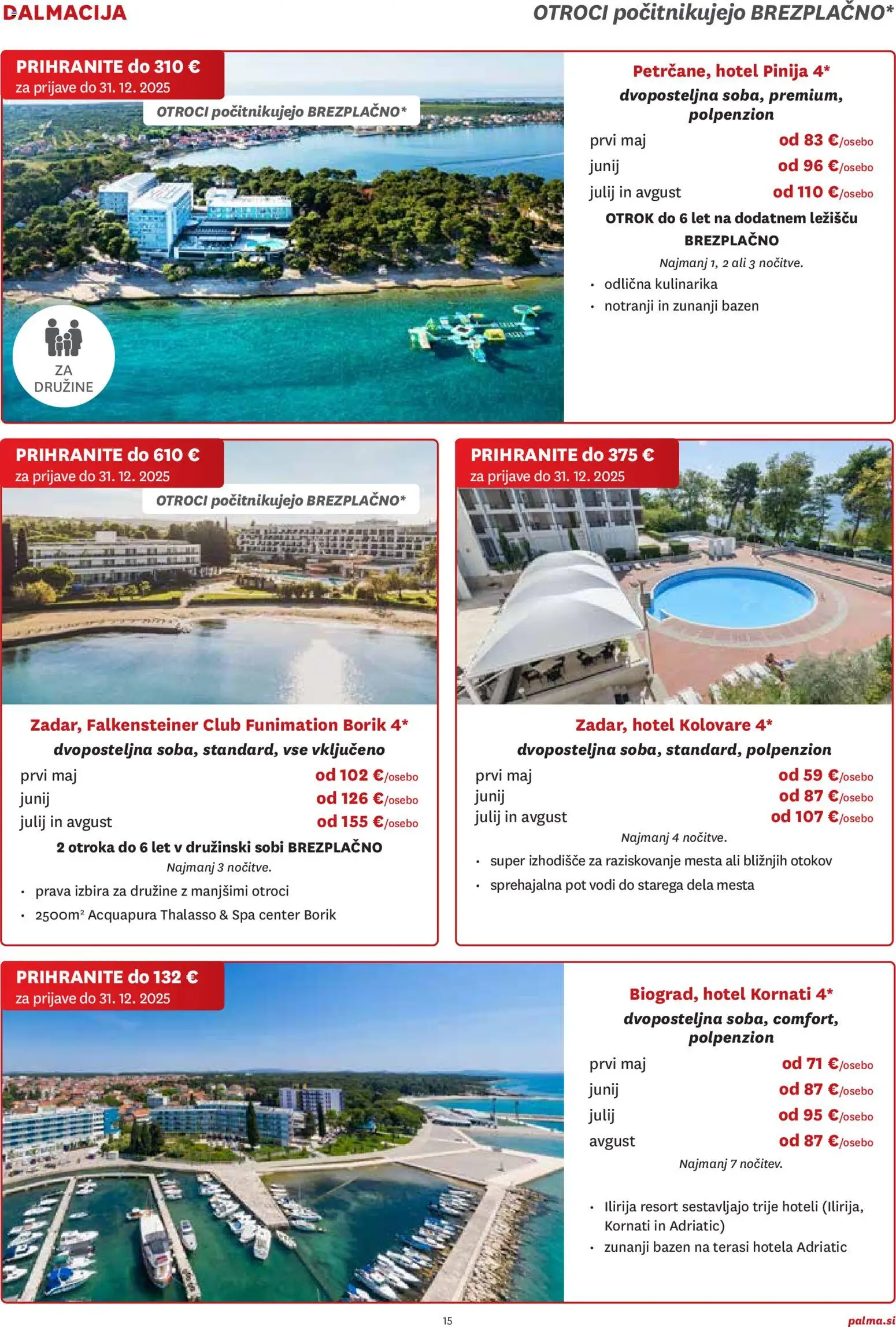 Novi Palma katalog ponudbe – veljaven od 06.11.2025 | Stran: 15 | Izdelki: Bazen