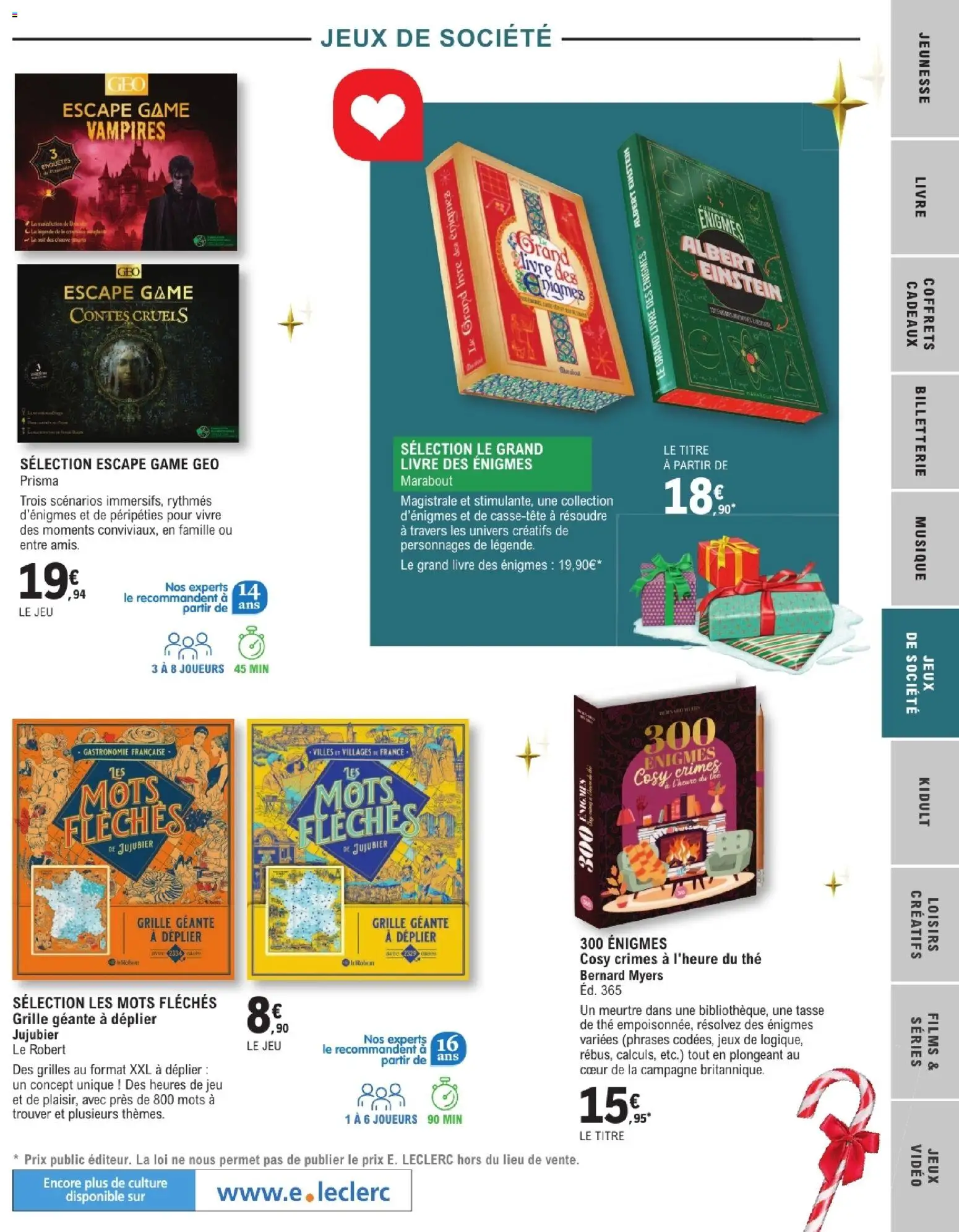 {H1} | Page: 65 | Produits: Jeux, Jeux de société, Thé, Livre