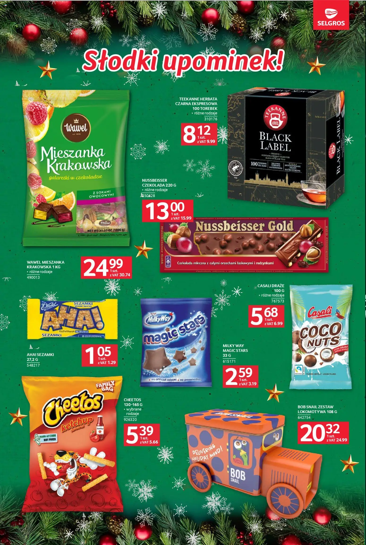 Selgros cash&carry Gazetka - Jeszcze więcej super promocji od 13.11.2025 | Strona: 8 | Produkty: Galaretki, Ketchup, Czekolada mleczna, Bób