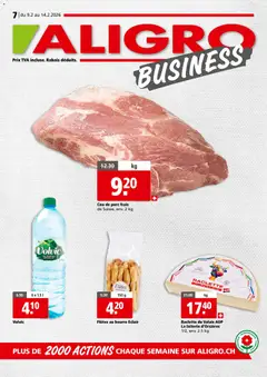 Aligro Aktionen Business Chavannes, Matran, Genève, Sion ab 09.02.2026 gültig