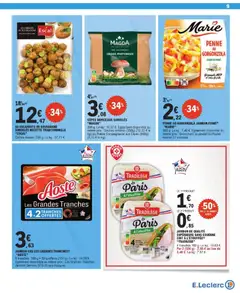 E.Leclerc - Prévisualisation de CÈPES MORCEAUX SURGELÉS "MAGDA", Cèpes morceaux surgelés. 300 g. Egalement disponible au même prix: Girolles entières (250g) ou Poêlée Campagnarde aux Cèpes (600g). valide à partir de 04.11.2025 | Page: 9