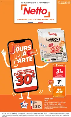 Netto - Prévisualisation de Netto catalogue valide à partir de 14.10.2025