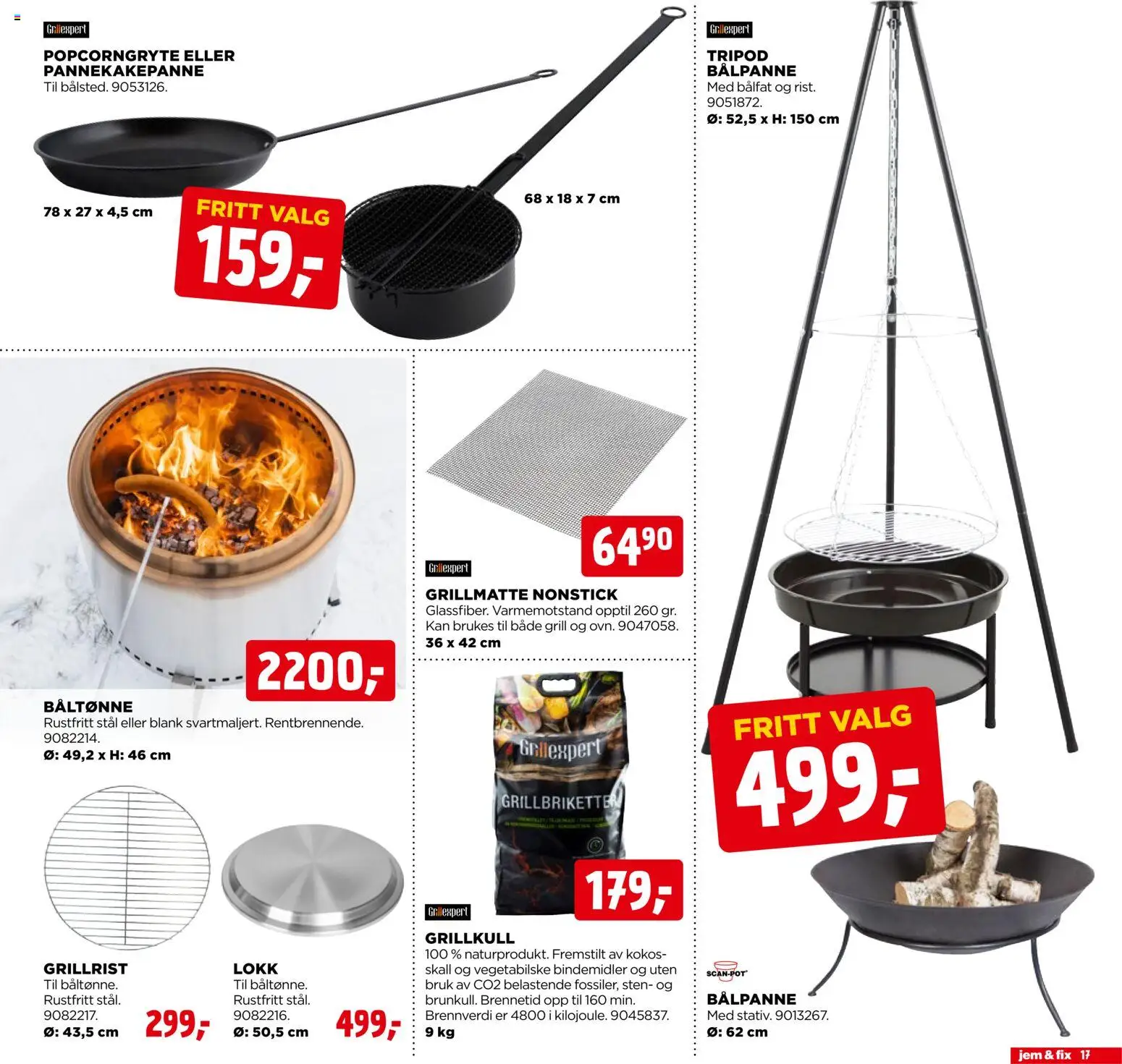 {H1} | Side: 17 | Produkter: Добірні планки, Grill