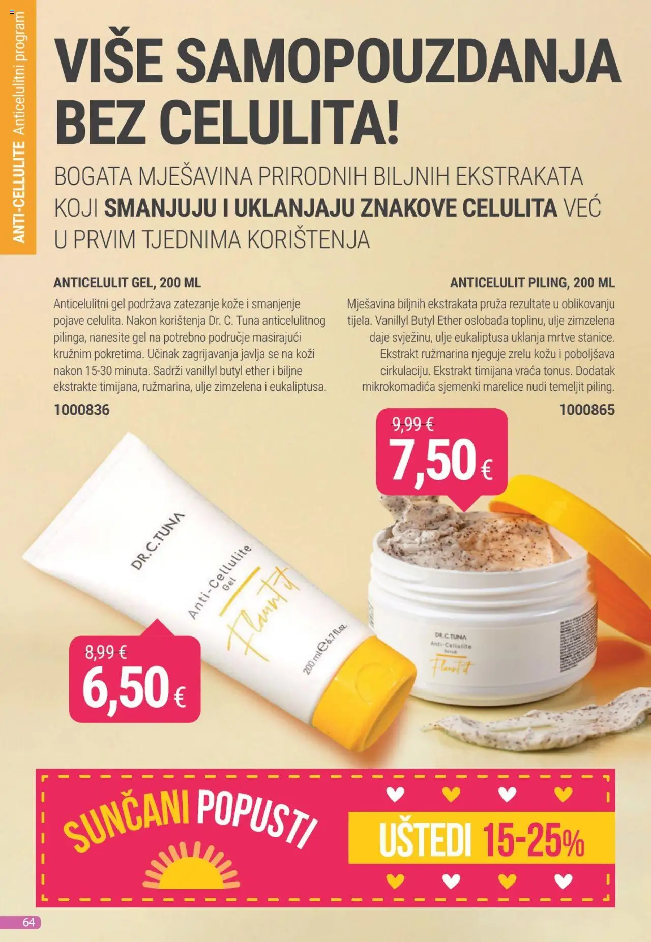 Farmasi katalog | vrijedi od 01.07.2025 | Stranica: 64 | Proizvodi: Ulje, Marelice, Tuna