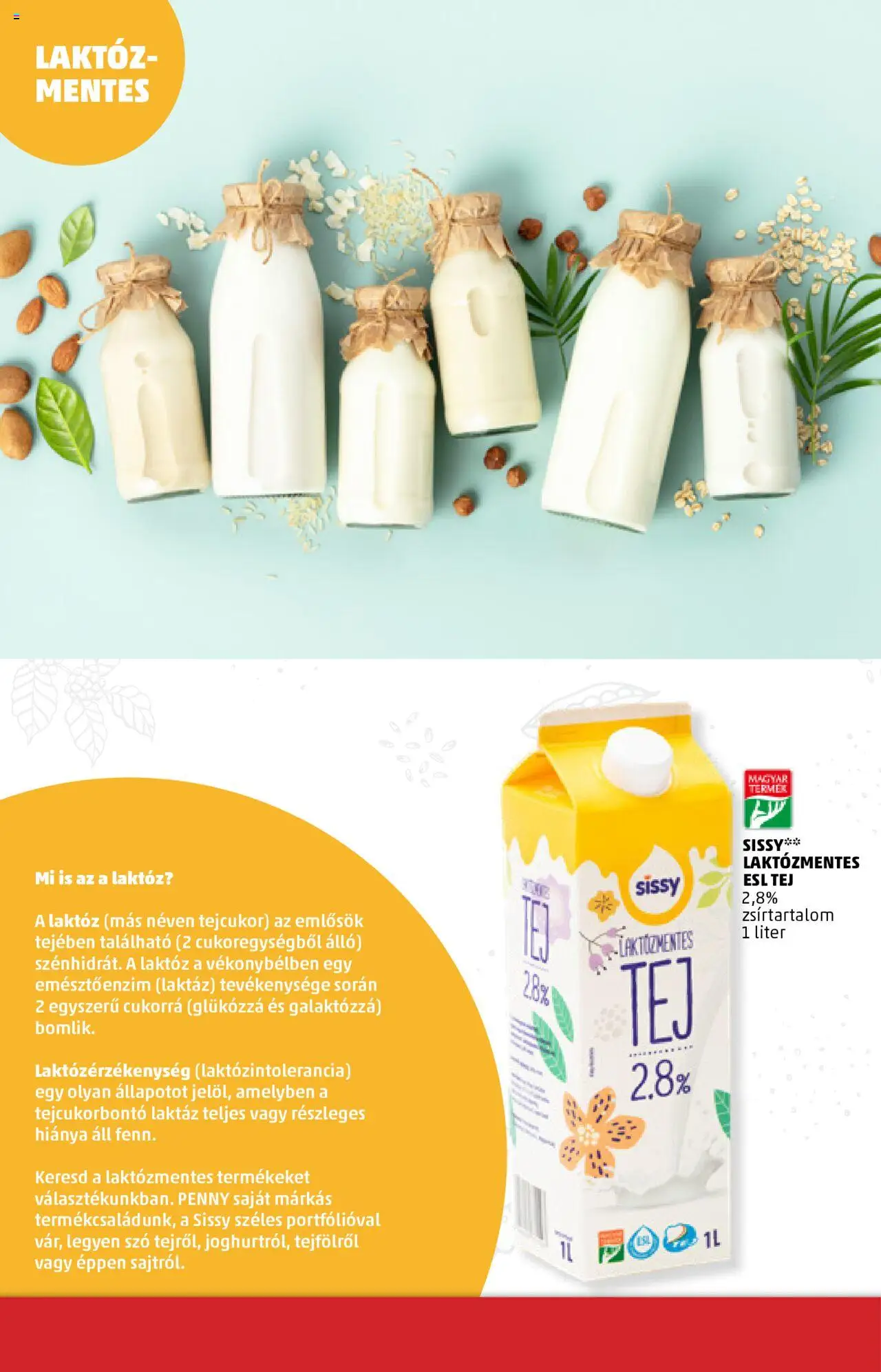 PENNY akciós ujság - amely érvényes a következő dátumtól: 01.04.2025 | Oldal: 2 | Termékek: Tej