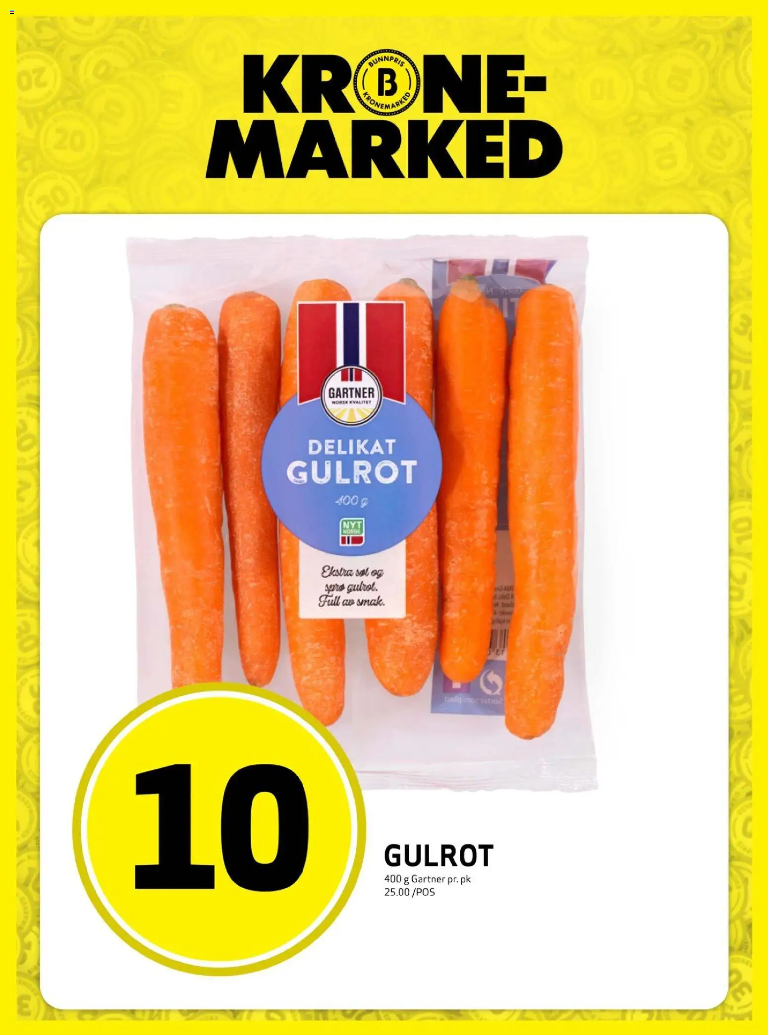 {H1} | Side: 10 | Produkter: Gulrot