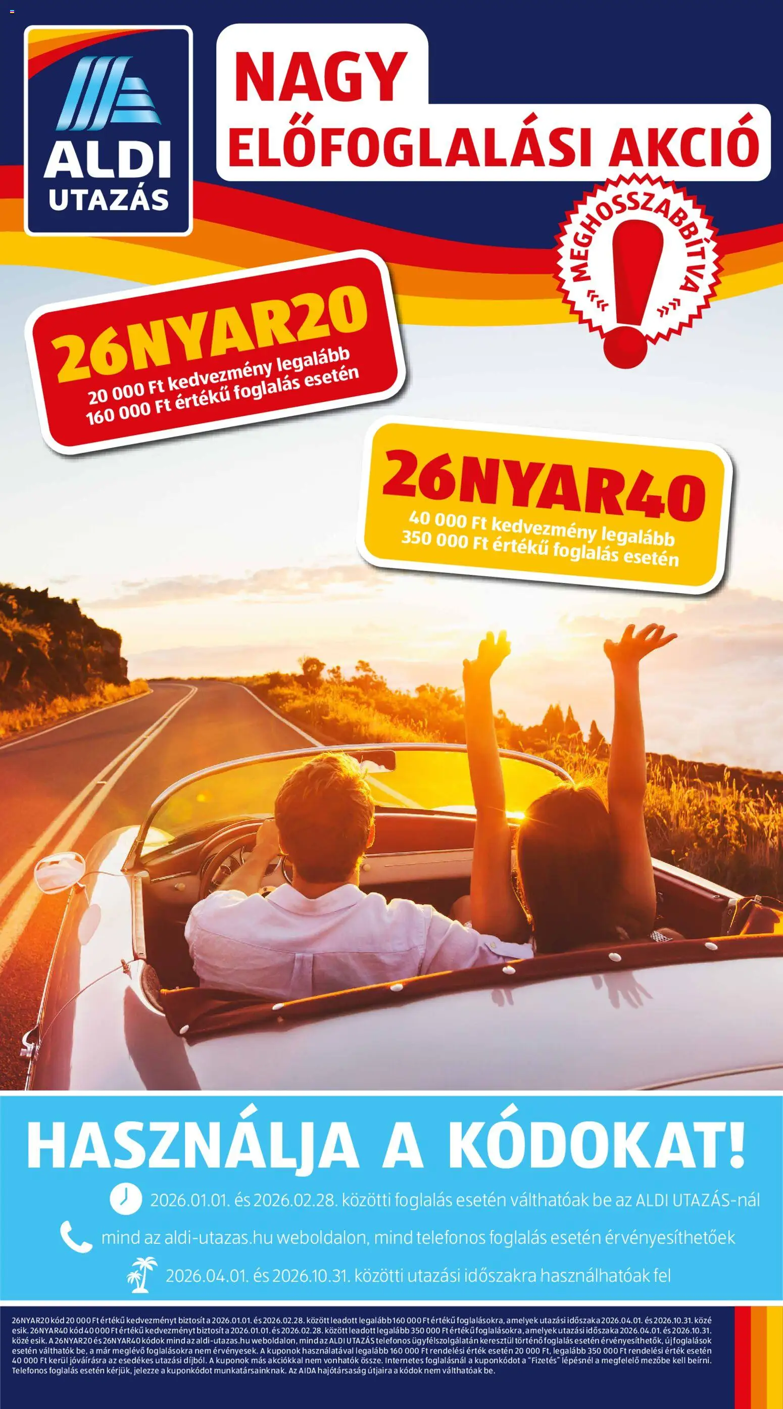 Aldi akciós ujság - amely érvényes a következő dátumtól: 12.02.2026 | Oldal: 1