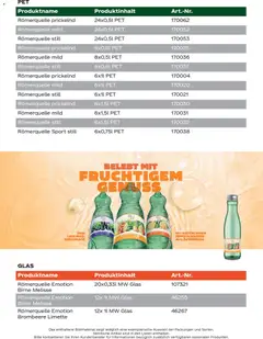 Metro Coca Cola ab 30.10.2025 gültig | Seite: 12 | Produkte: Limette, Birne