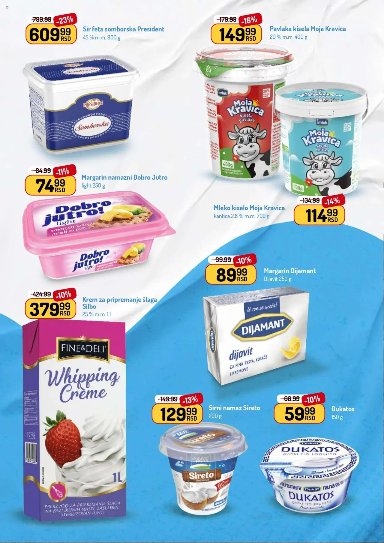 Aman katalog - važi od 21.07.2025 | Strana: 12 | Proizvode: Kisela pavlaka, Moja kravica, Margarin, Pavlaka