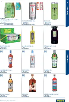Makro leták - Letní sezona od 17.07.2025 | Strana: 17 | Produkty: Tonic, Mojito, Beefeater, Captain Morgan