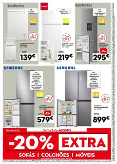 Conforama folheto │ válido de 31.07.2025 | Página: 20 | Produtos: Sofás, Colchões
