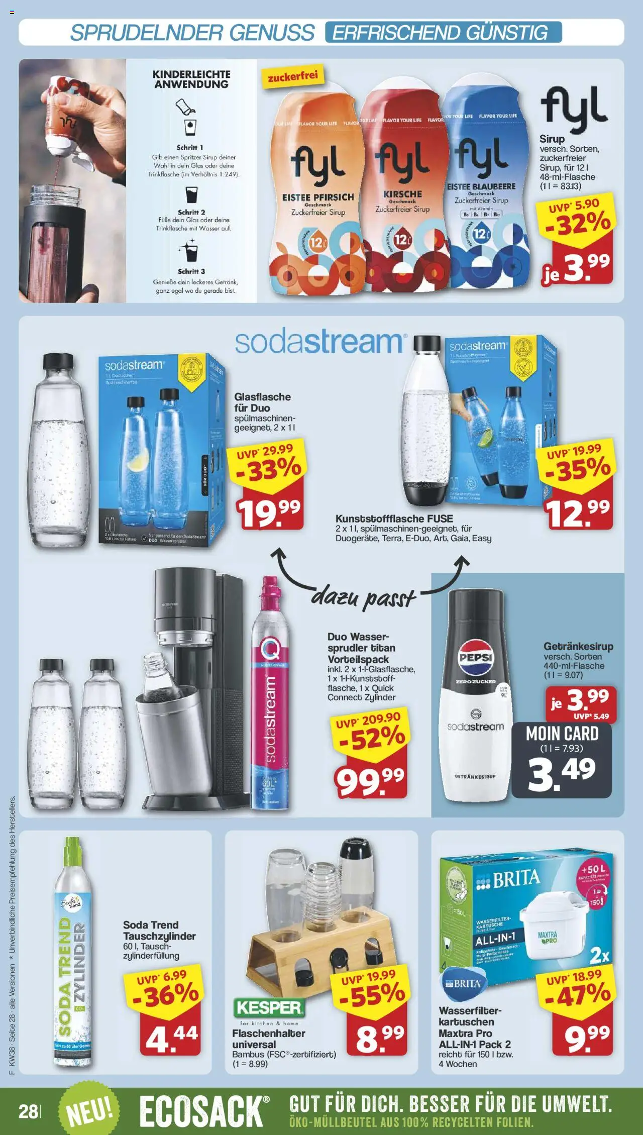 Famila Nordwest Prospekt 	 – gültig ab 15.09.2025 | Seite: 31 | Produkte: Sirup, Zucker, Pfirsich, Pepsi