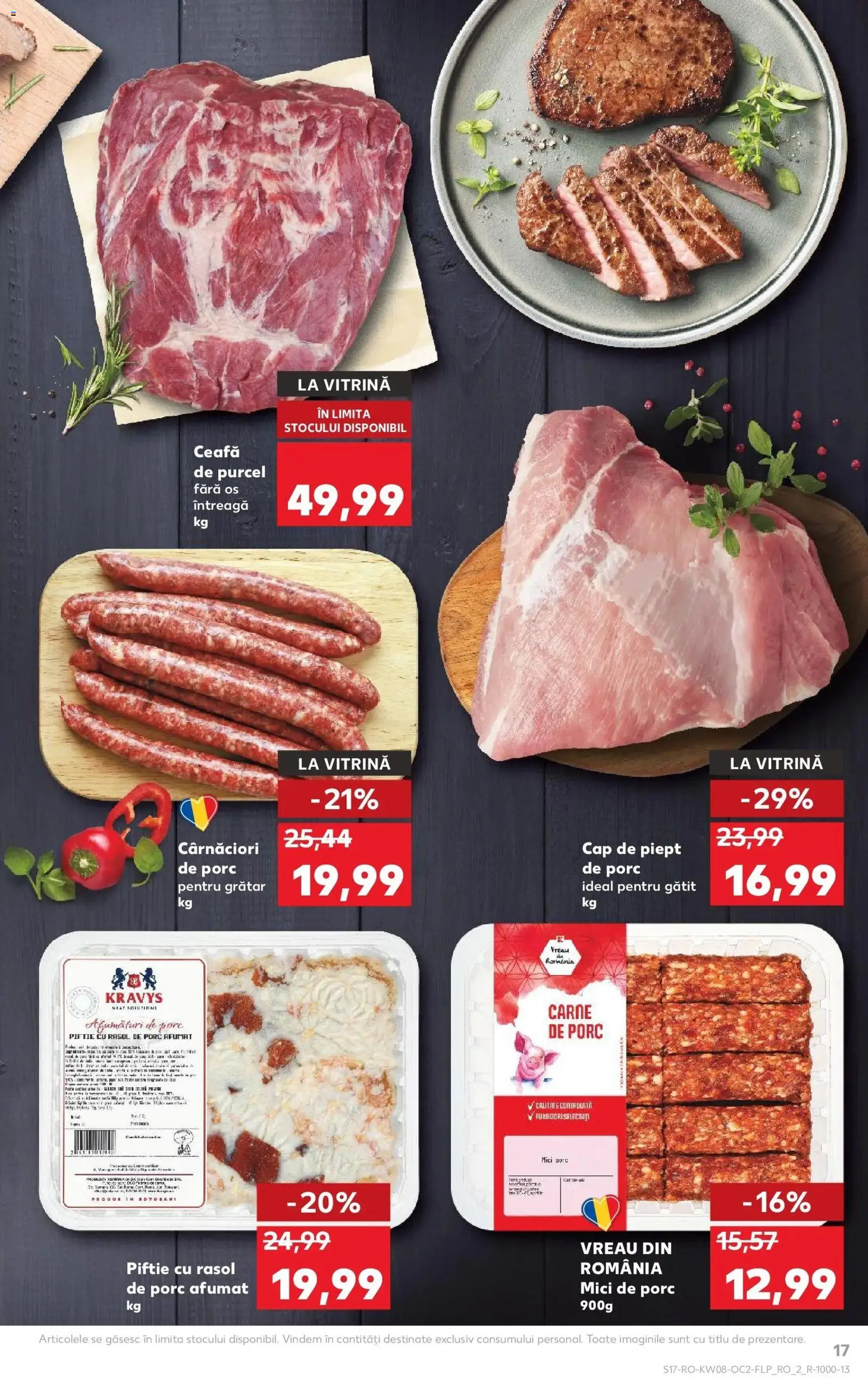 Noul catalog Kaufland – valabil de la 18.02.2026 | Pagină: 17 | Produse: Grătar, Vitrină, Mici, Rasol