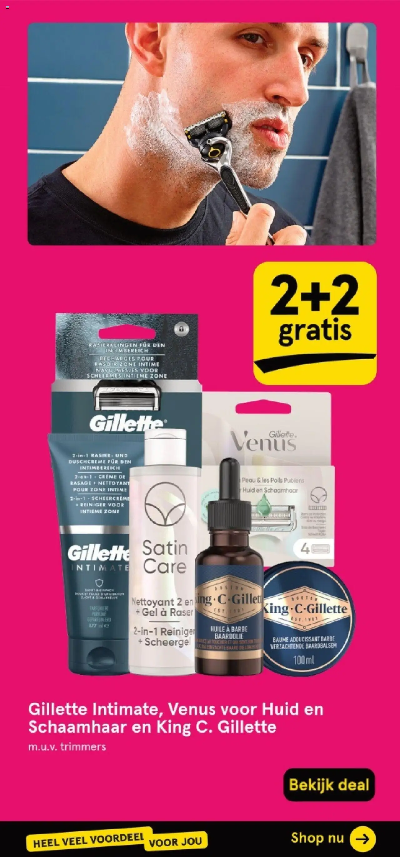  | Pagina: 18 | Producten: Scheermes, Gel, Crème