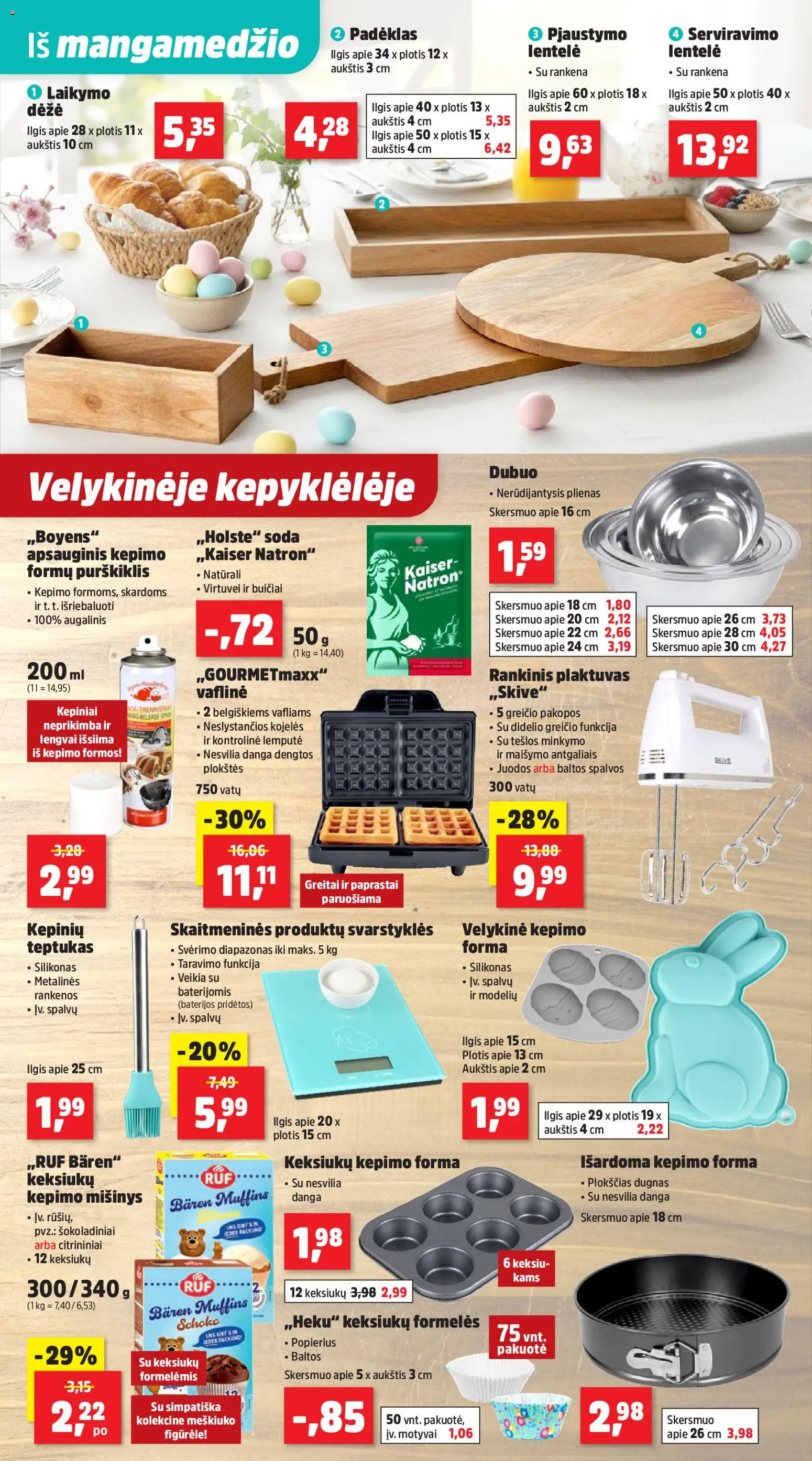 Thomas Philipps akcijos nuo 02.03.2026 | Puslapis: 11 | Prekių: Plaktuvas, Dubuo, Teptukas, Dėžė