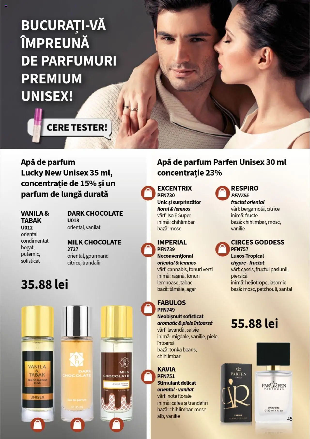 Noul catalog Lady’s – valabil de la 25.09.2025 | Pagină: 47 | Produse: Piersică, Apă de parfum, Parfum, Apă