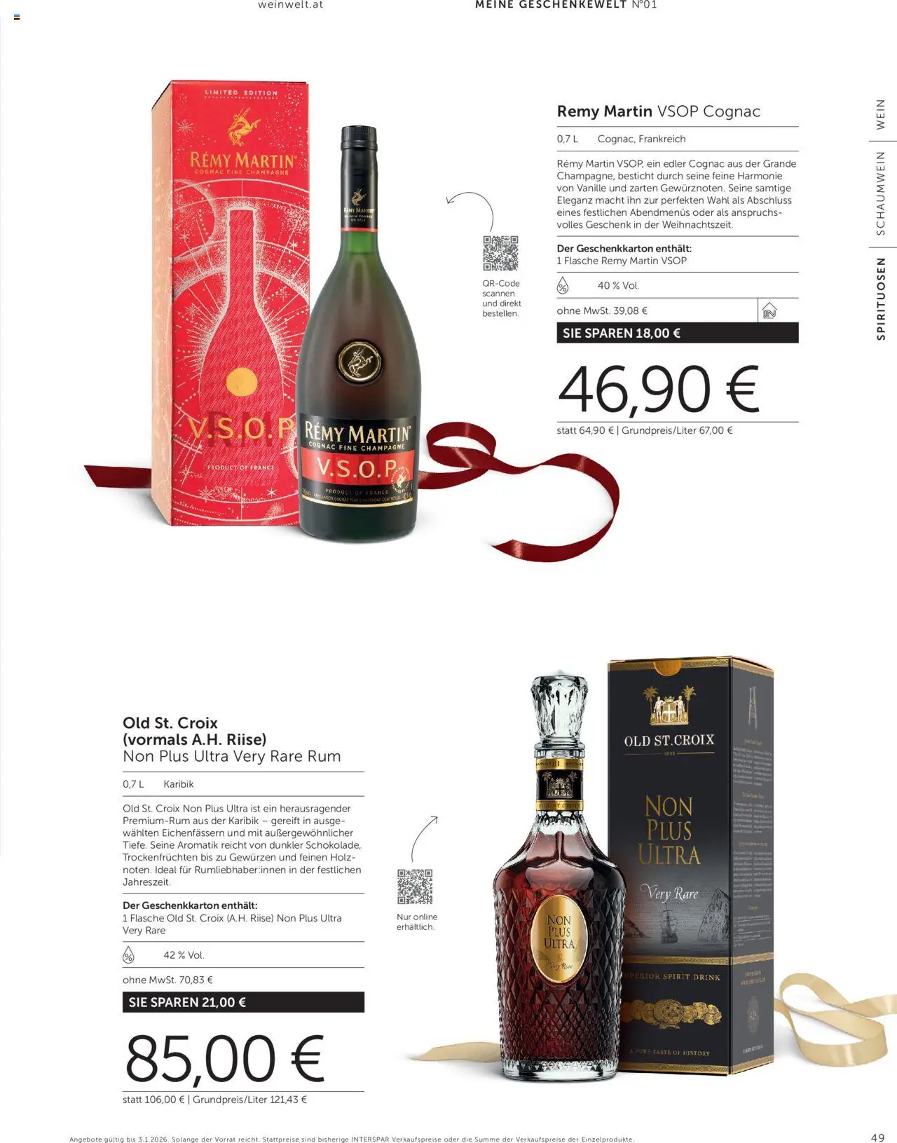 Interspar Geschenkewelt  gültig ab 08.10.2025 | Seite: 49 | Produkte: Wein