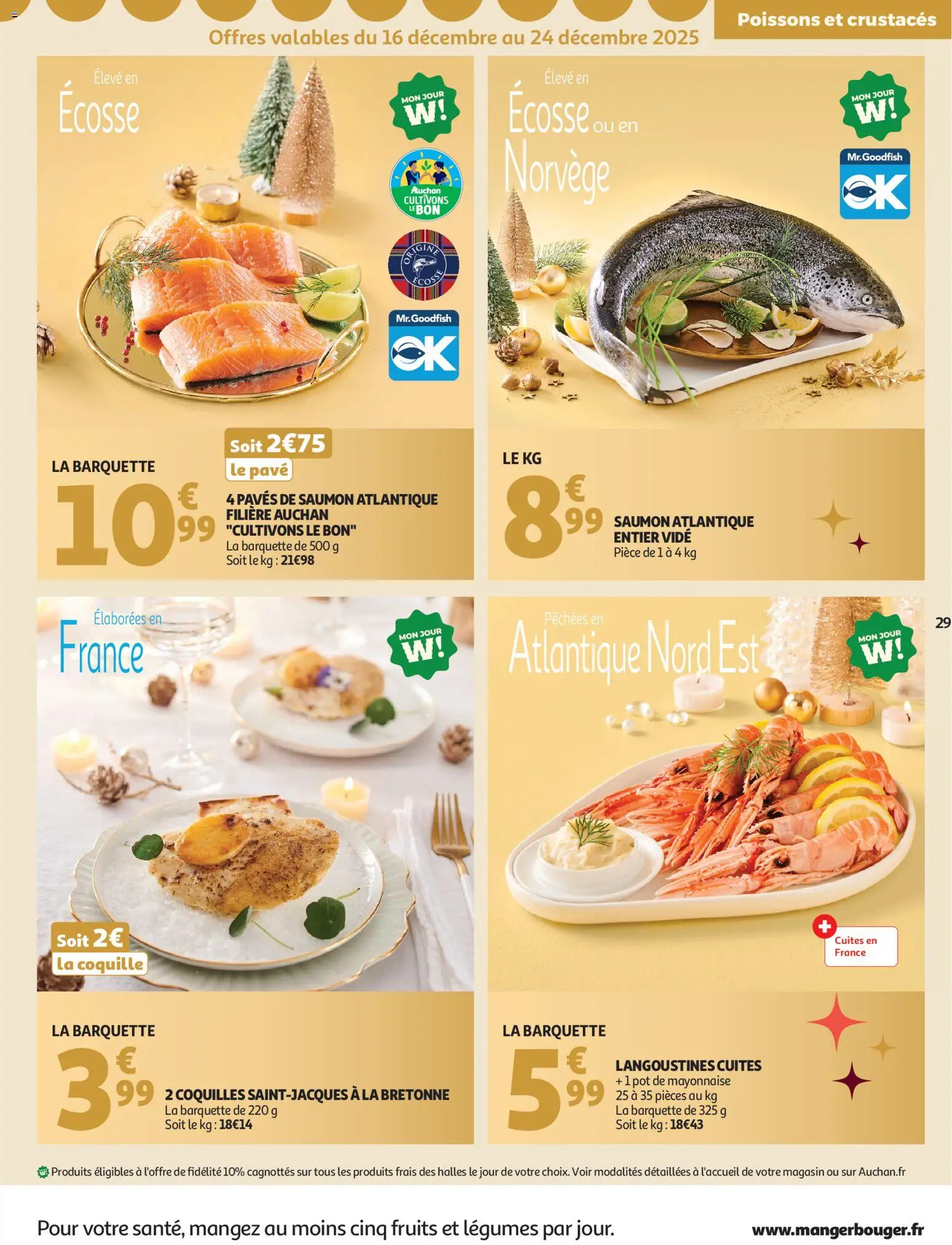 {H1} | Page: 29 | Produits: Mayonnaise, Saumon