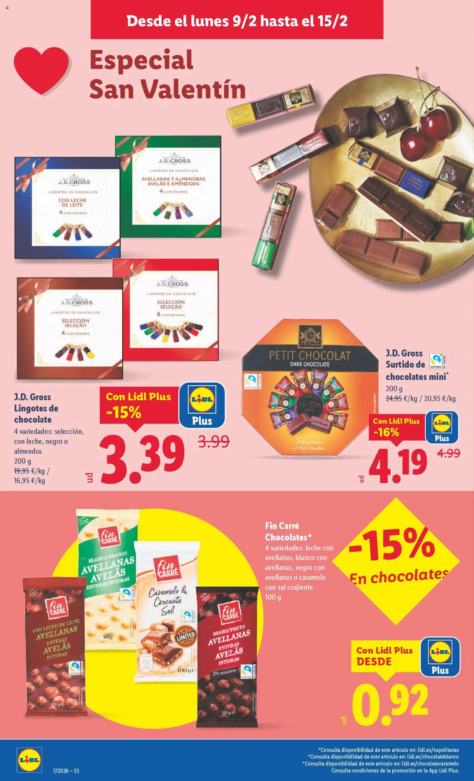 Lidl folleto │ válido desde el 09.02.2026 | Página: 12 | Productos: Leche, Chocolate