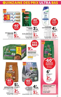 Hyper U - Prévisualisation de Hyper U catalogue valide à partir de 10.03.2026 | Page: 21 | Produits: Sac, Litière, Tonique, Poisson