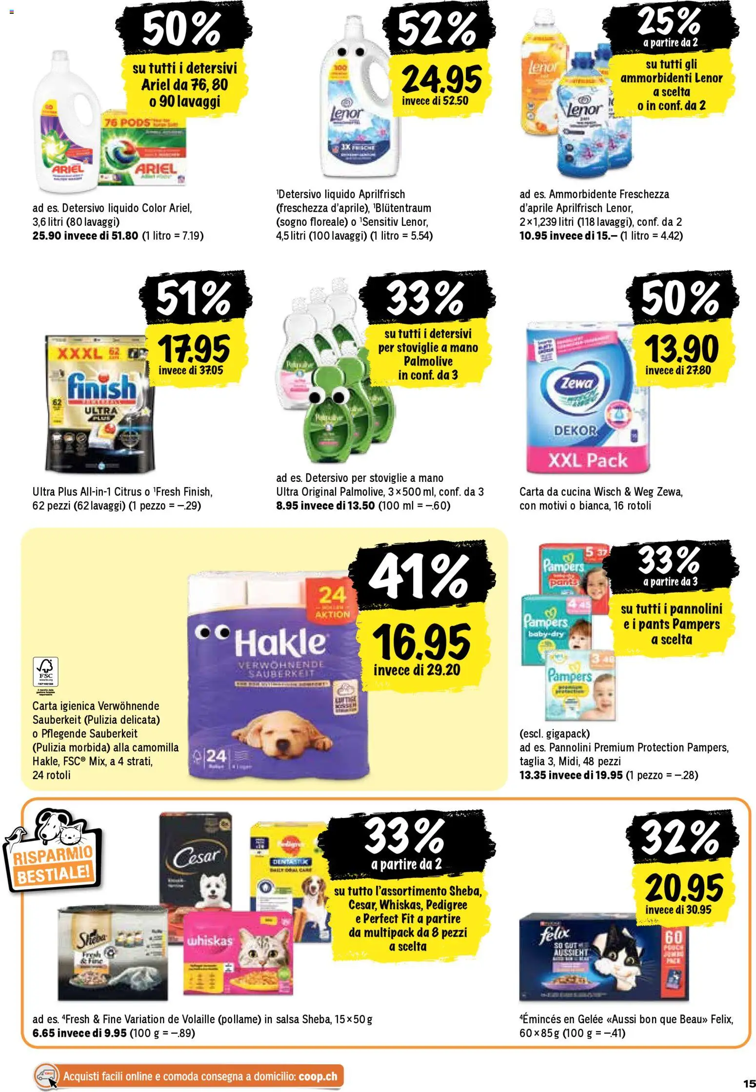 Coop - Una settimana di azioni – gültig ab 18.12.2025 | Seite: 15 | Produkte: Pampers