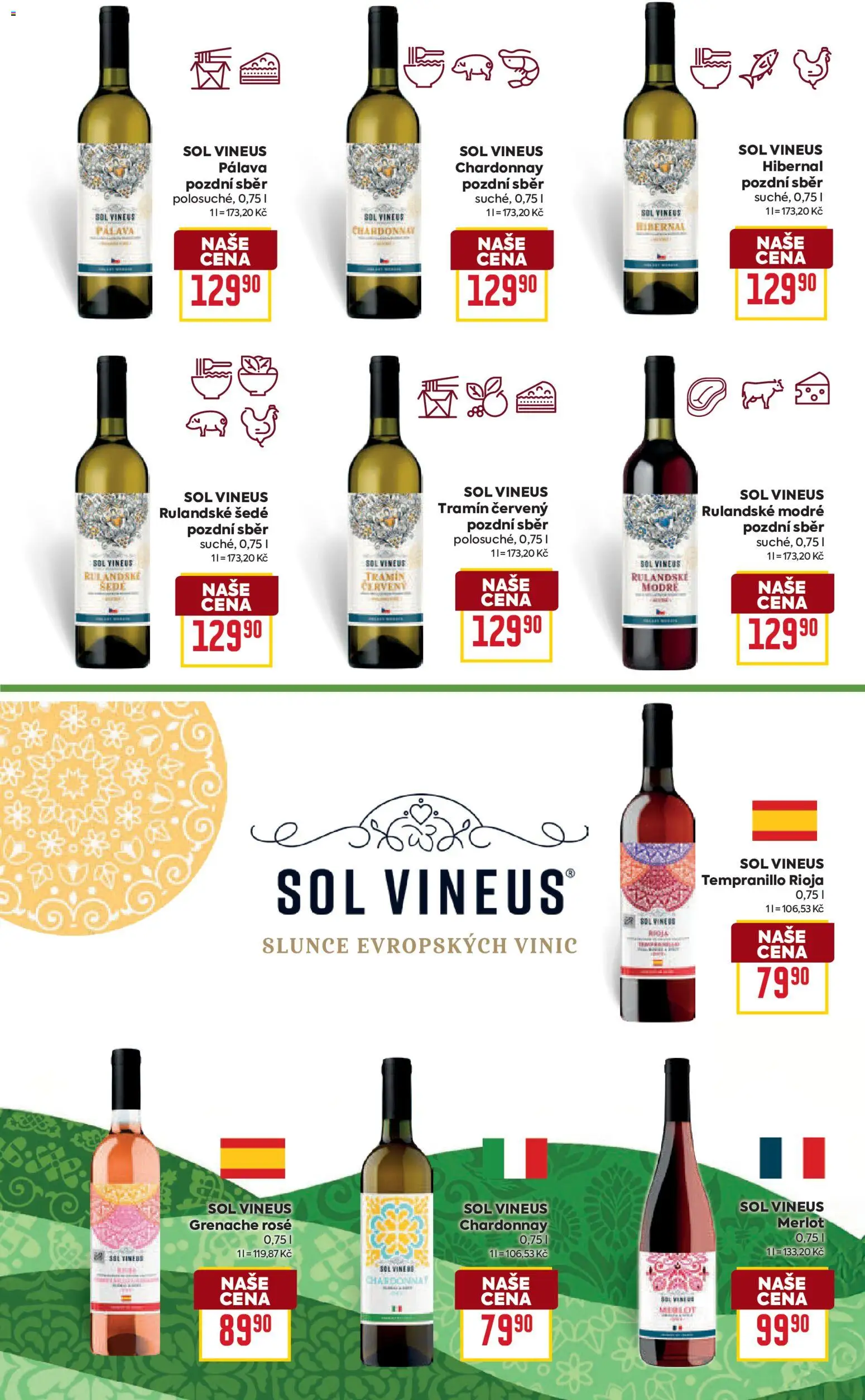 Billa leták - Velikonoce  od 18.03.2026 | Strana: 23 | Produkty: Merlot, Tramín červený