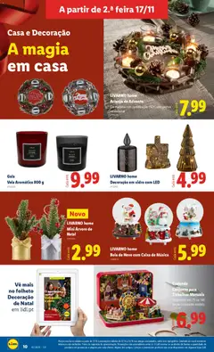 Pré-visualização LIVARNO home Decoração em vidro com LED, Decoração em vidro com LED válido de 17.11.2025 | Página: 10 | Produtos: Árvore de natal, Caixa