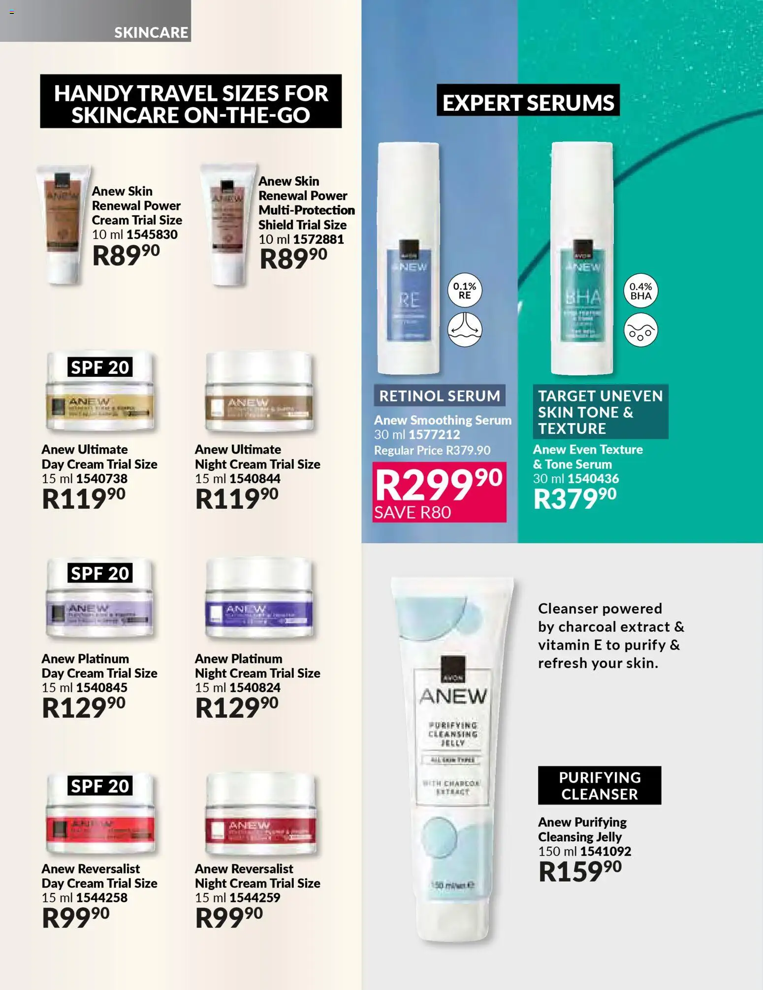 New Avon catalogue – valid from 01.12.2025 | Page: 126 | Products: Serum, Cream, Night cream, Day cream