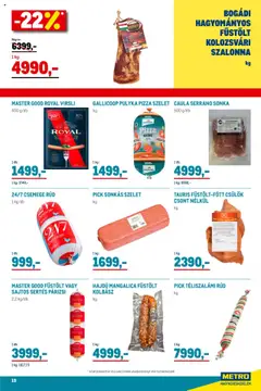 Metro - Élelmiszer és Szezonális Ajánlataink! 2025/10 - amely érvényes a következő dátumtól: 01.10.2025 | Oldal: 19