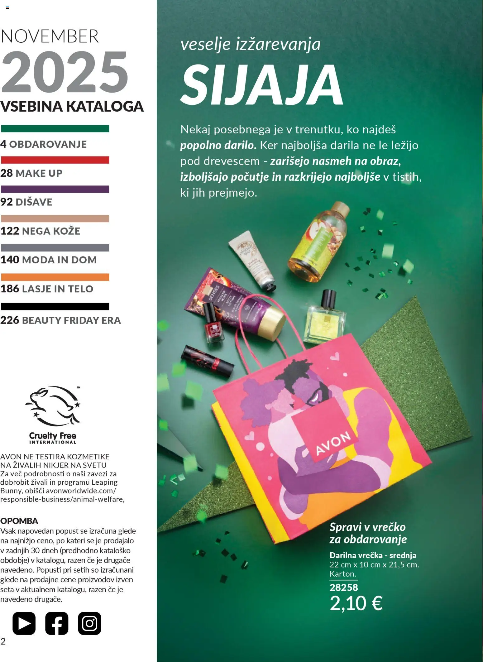 Novi Avon katalog ponudbe – veljaven od 01.10.2025 | Stran: 2
