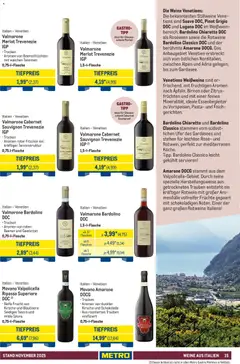 Metro - Hauswein-Katalog ab 12.11.2025 gültig | Seite: 15 | Produkte: Schokolade, Rotwein, Rosewein, Küche