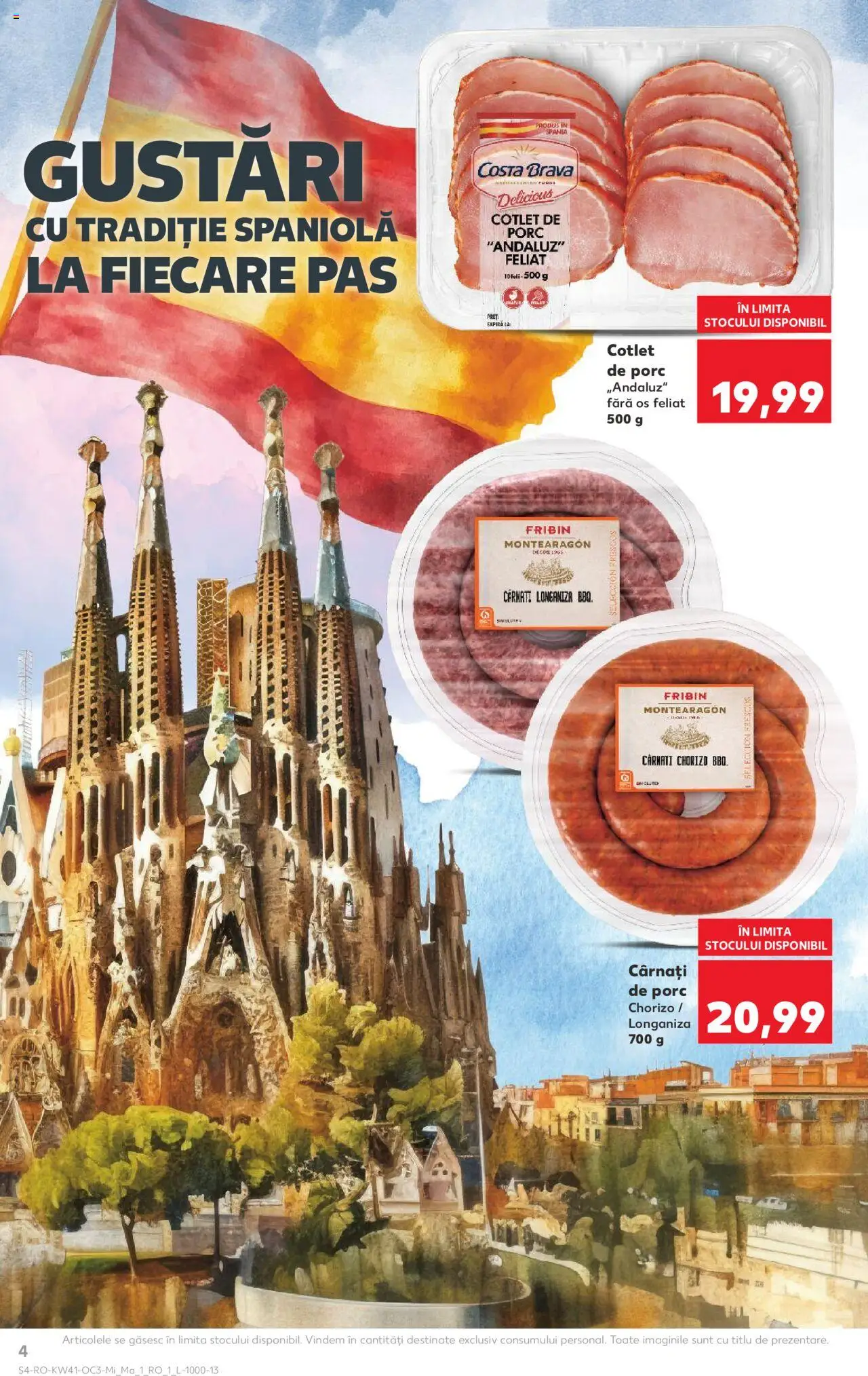 Noul catalog Kaufland – valabil de la 08.10.2025 | Pagină: 4 | Produse: Lait de coco, Cârnați