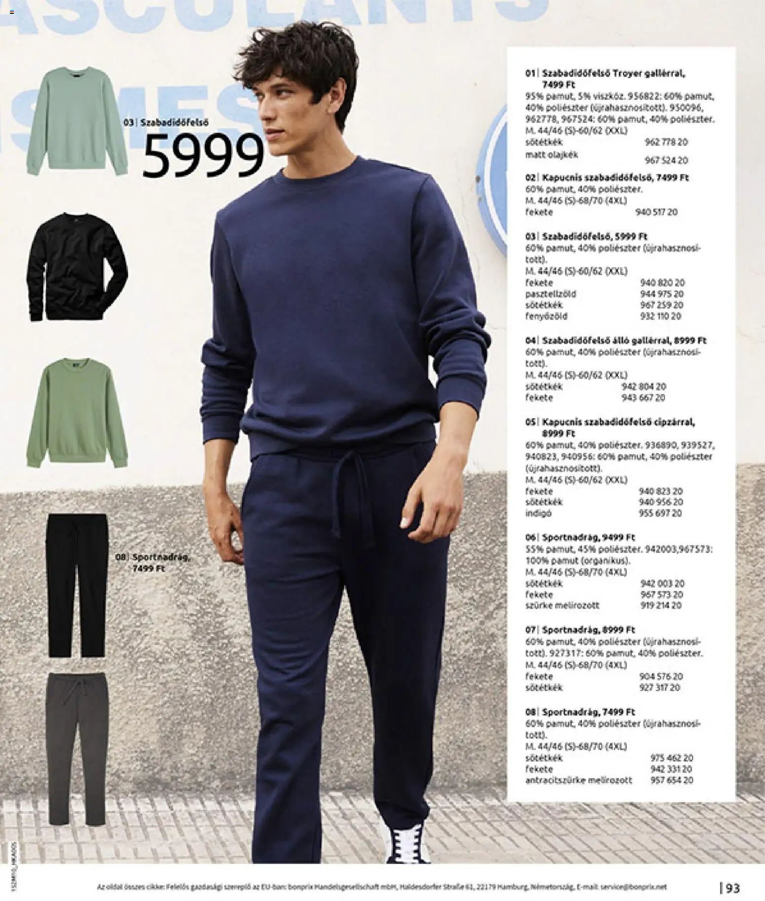 Bonprix akciós ujság - amely érvényes a következő dátumtól: 24.11.2025 | Oldal: 95