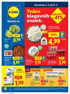 Lidl katalog akcije – veljaven od 05.03.2026