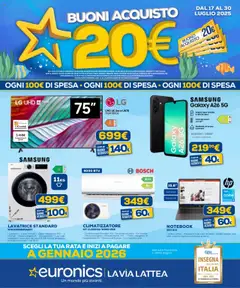 Anteprima del volantino Euronics Messina catalogo valido a partire dal 17.07.2025