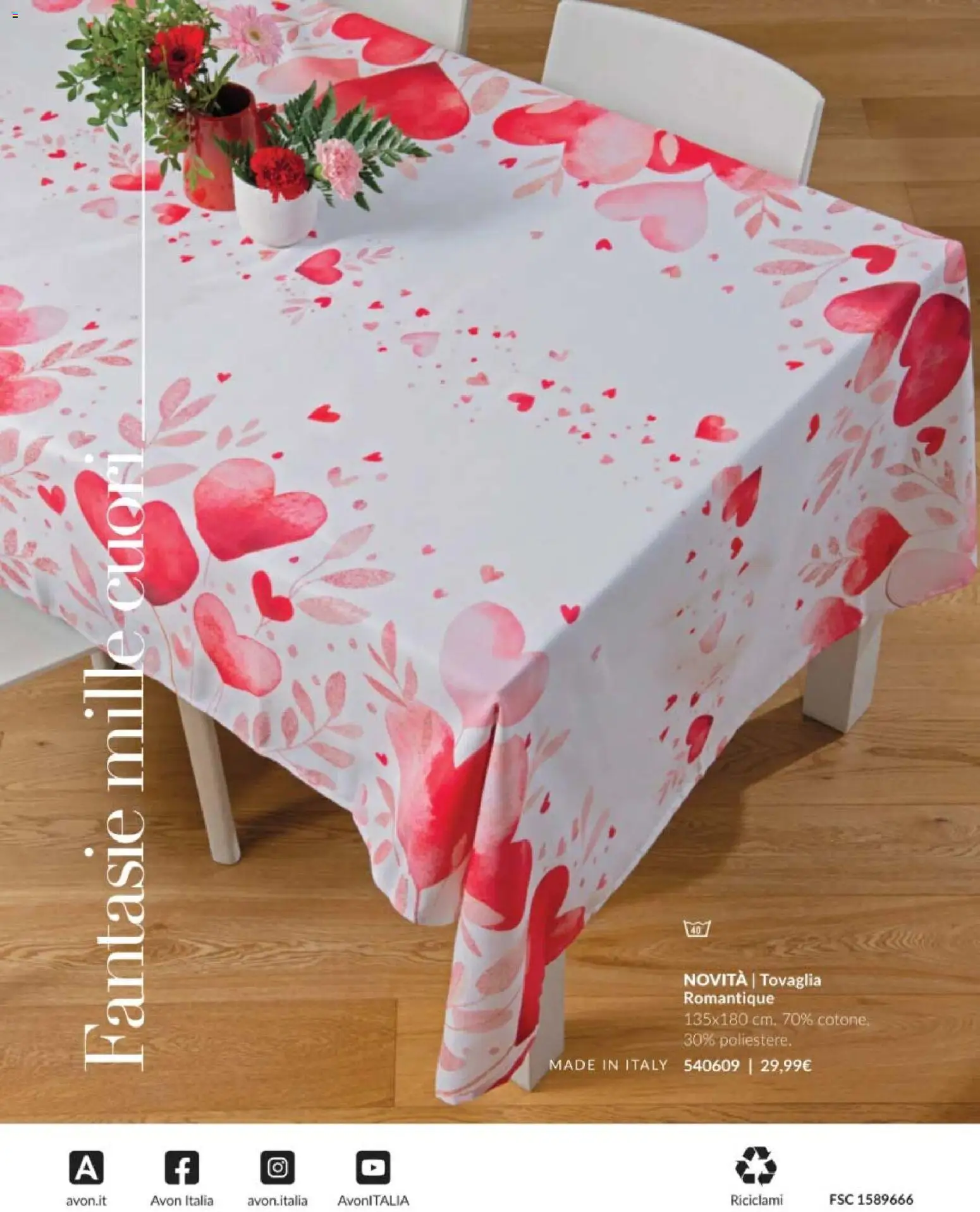 Volantino Avon del 31.12.2025 | Pagina: 28 | Prodotti: Tovaglia