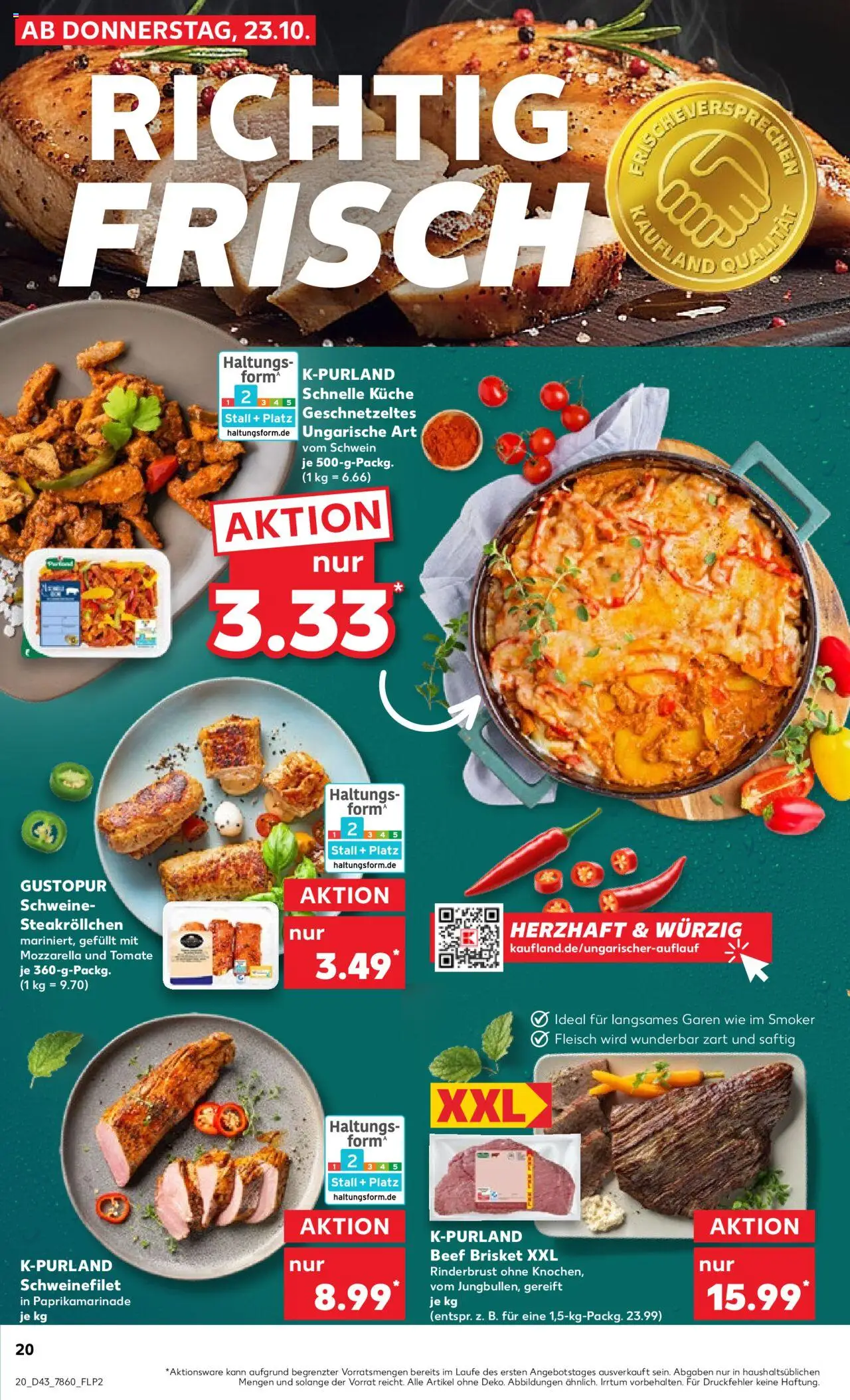 Kaufland Prospekt 	 – gültig ab 23.10.2025 | Seite: 20