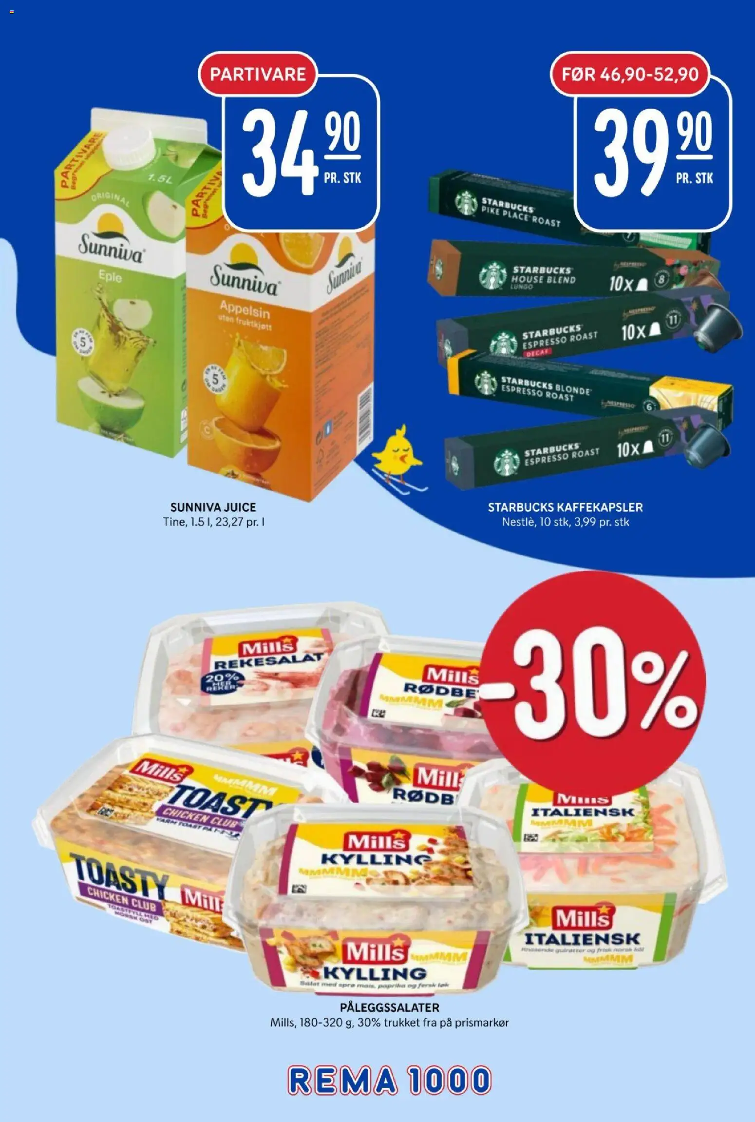 {H1} | Side: 15 | Produkter: Juice, Salat, Paprika, Løk