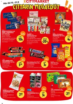 K-Citymarket tarjoukset – voimassa 15.09.2025 alkaen | Sivu: 18