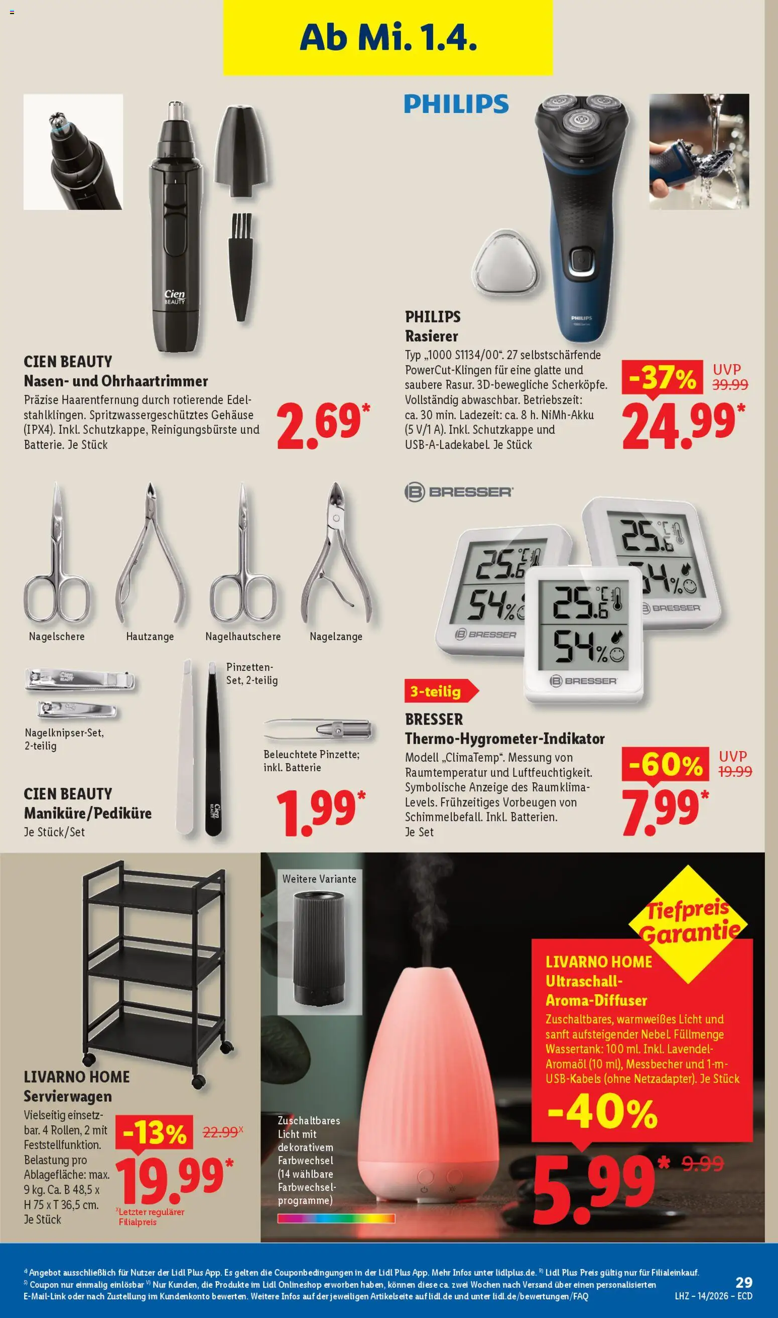 Lidl Německo leták od 30.03.2026 | Strana: 23 | Produkty: Cien