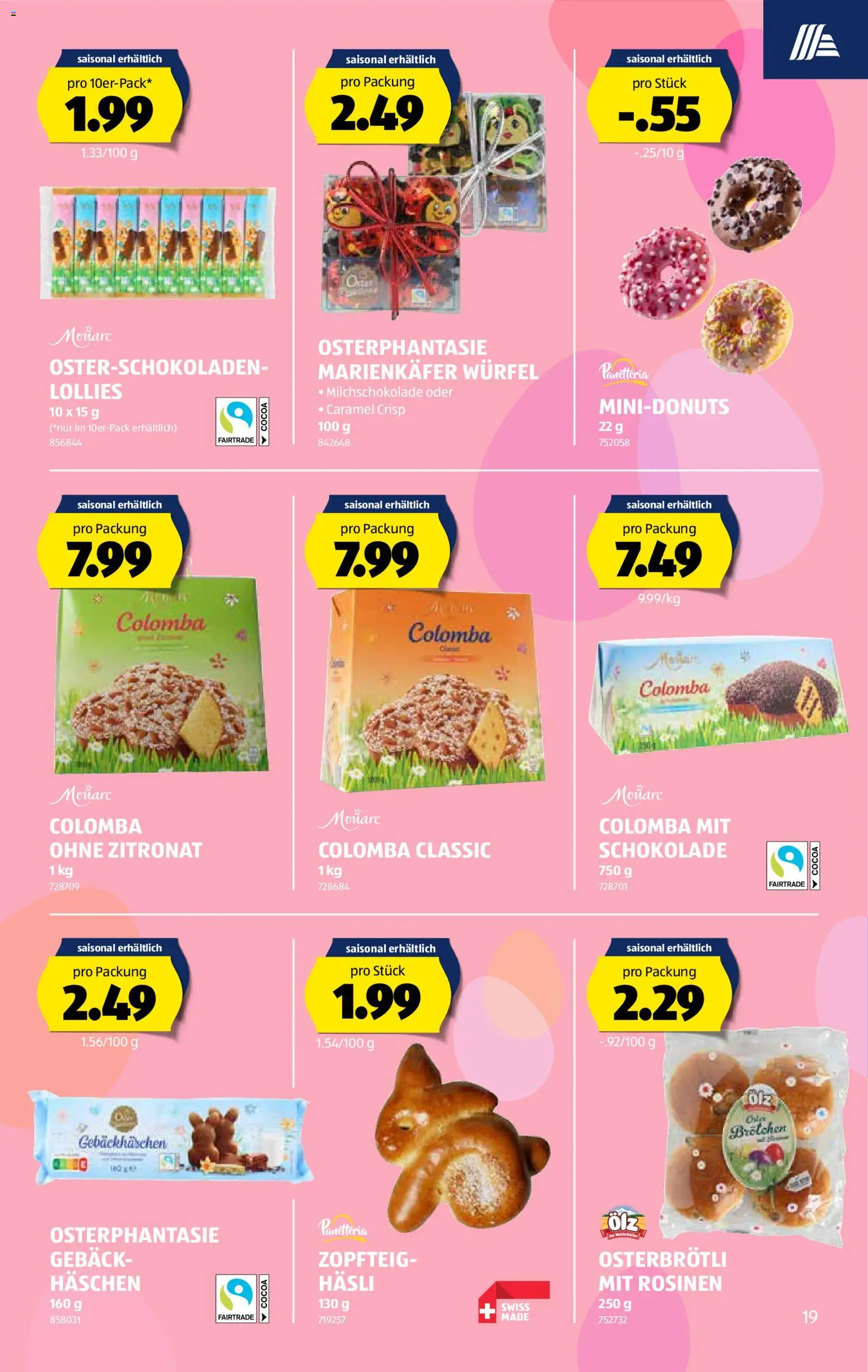 Aldi aktionen – gültig ab 12.03.2026 | Seite: 20 | Produkte: Schokolade, Rosinen