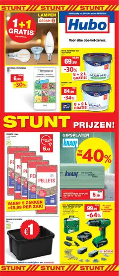 Hubo folder - Voorbeeld van een folder van Hubo, geldig van 25.02.2026