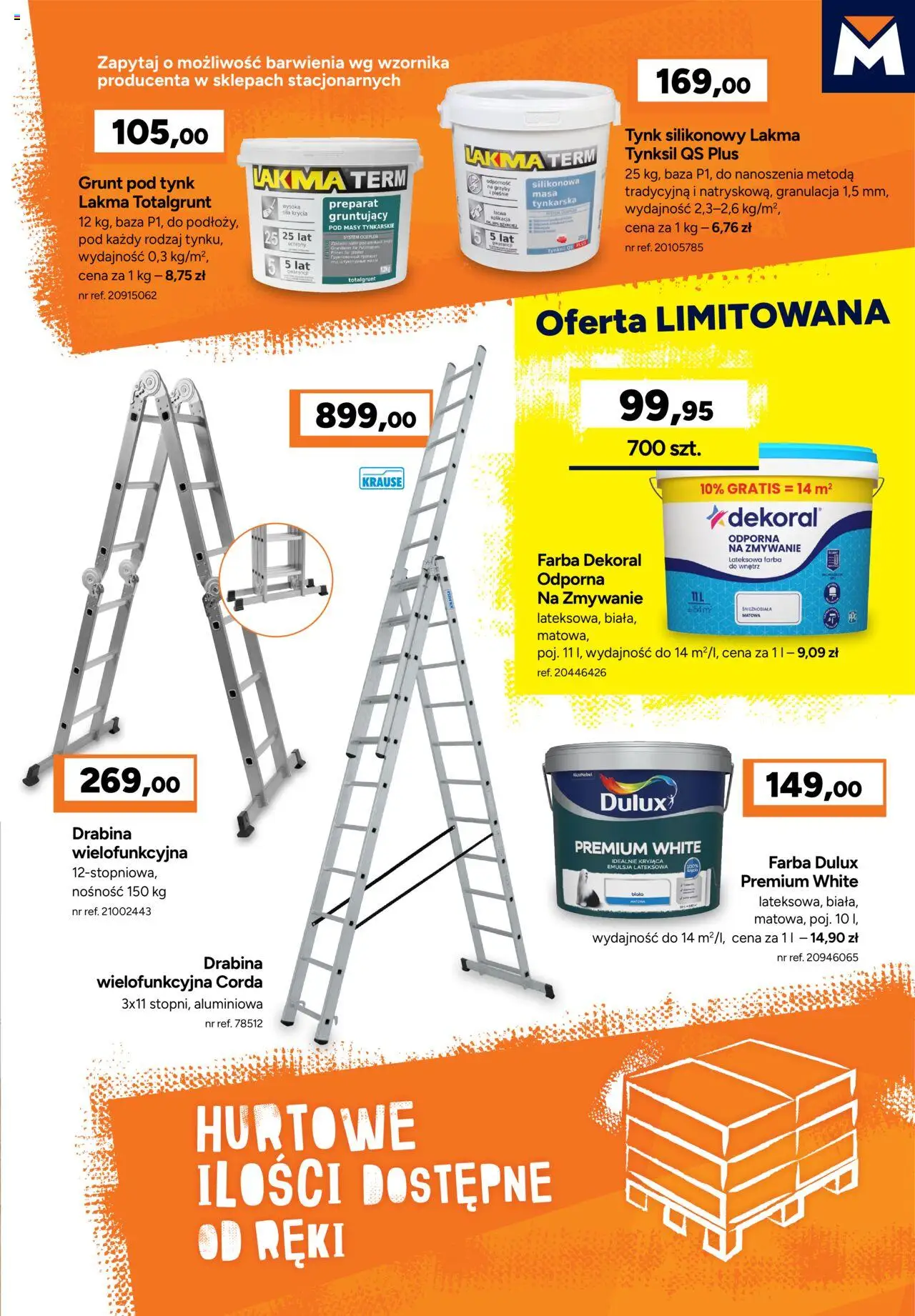 Bricoman Gazetka od 25.08.2025 | Strona: 11 | Produkty: Drabina