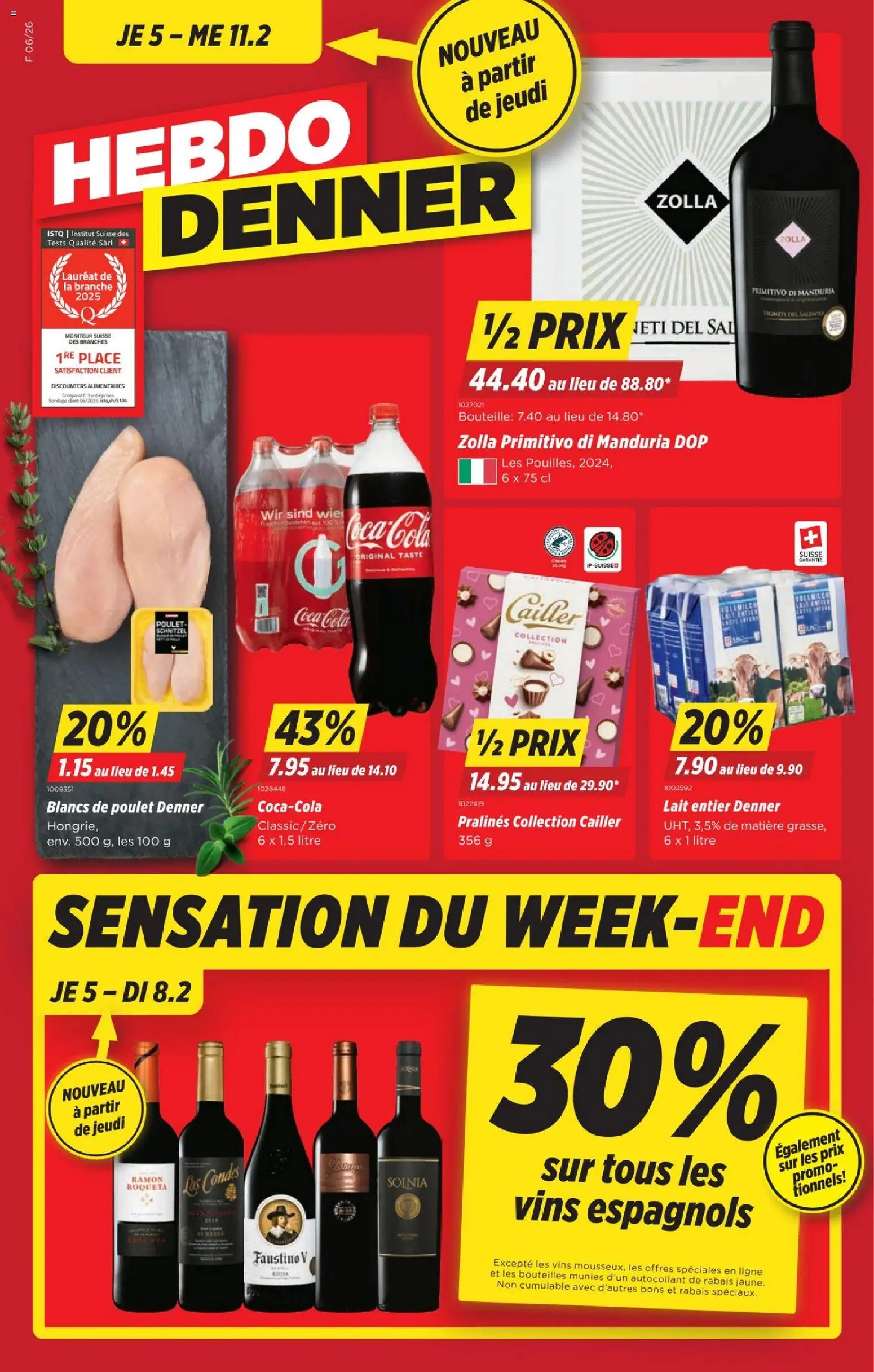 Denner Aktionen FR – gültig ab 05.02.2026 | Seite: 1