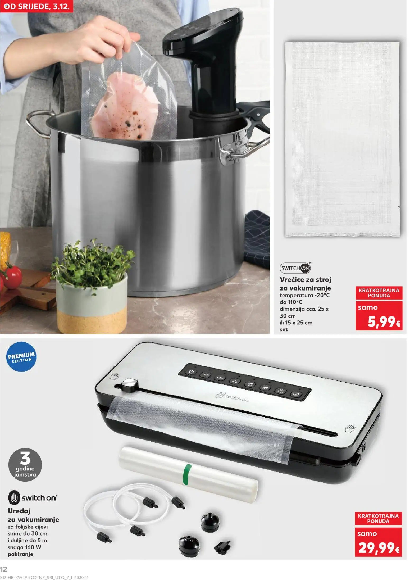 Kaufland katalog | vrijedi od 03.12.2025 | Stranica: 12 | Proizvodi: Cijevi