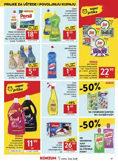 Konzum Katalog - Pregled kataloga iz trgovine Konzum, vrijedi od 15.04.2026 | Stranica: 37