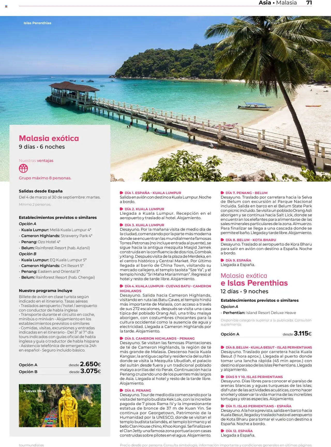 Viajes El Corte Inglés Asia y Oceanía │ válido desde el 01.01.2025 | Página: 71 | Productos: Té