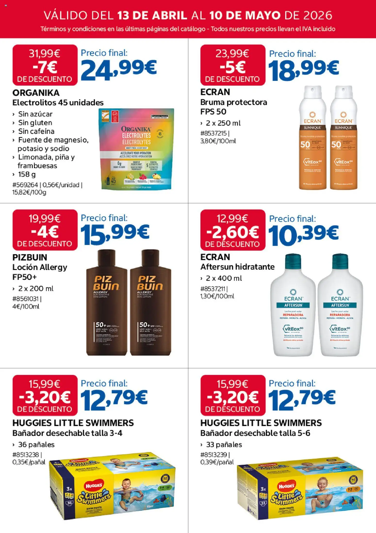 Costco catálogo │ válido desde el 13.04.2026 | Página: 17 | Productos: Leche, Piña