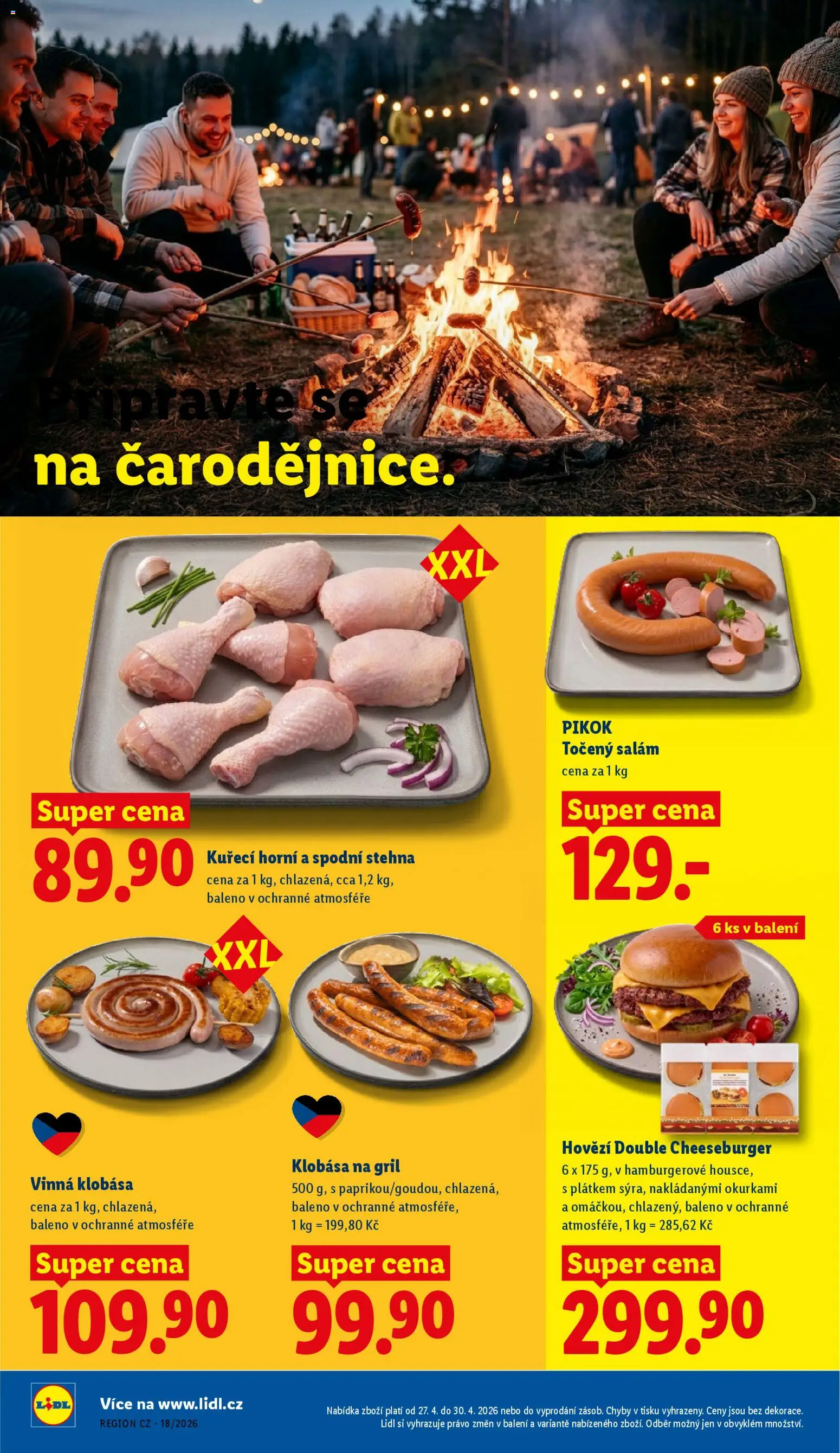 Lidl leták od 27.04.2026 💥 Nenechte si ujít TOP nabídky! ⭐ | Česko