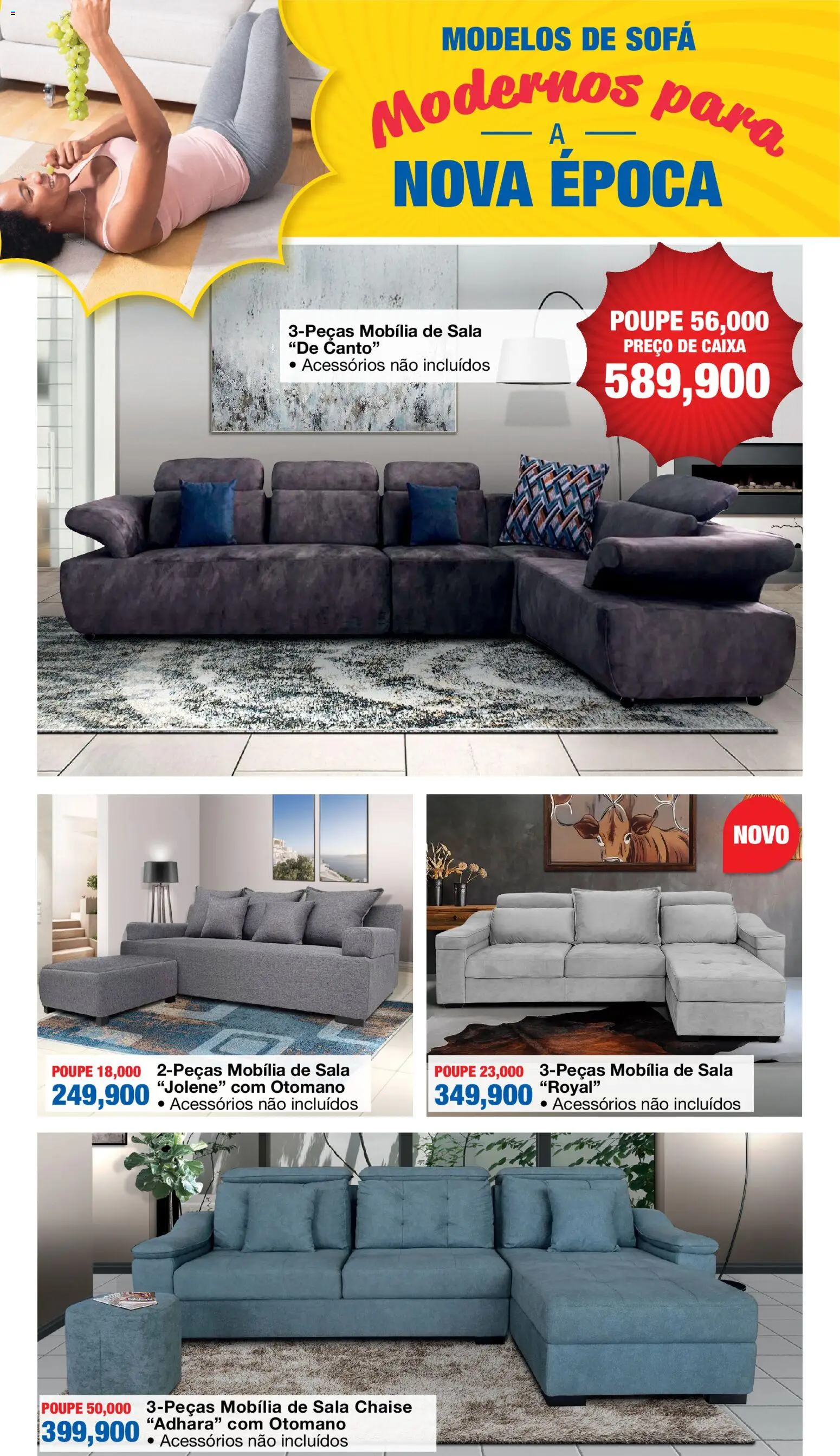 New OK Furniture catalogue – valid from 27.12.2025 | Page: 2 | Products: Sofa, Chaise